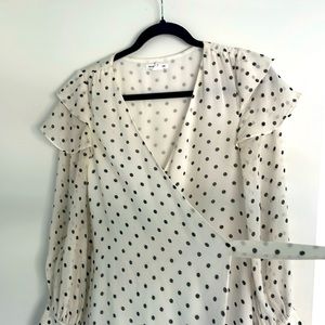 100% silk blouse, Club Monaco | extra small